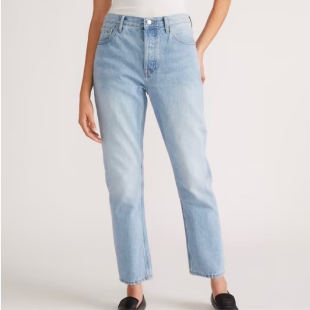 EVERLANE | the cheeky 90’s jean light wash sz 25 crop